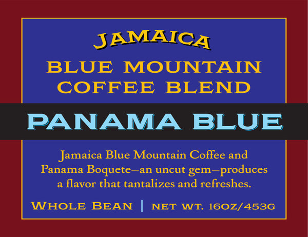 Jamaica Blue Mountain Coffee Blend Panama Blue Fresh Roast Coffee
