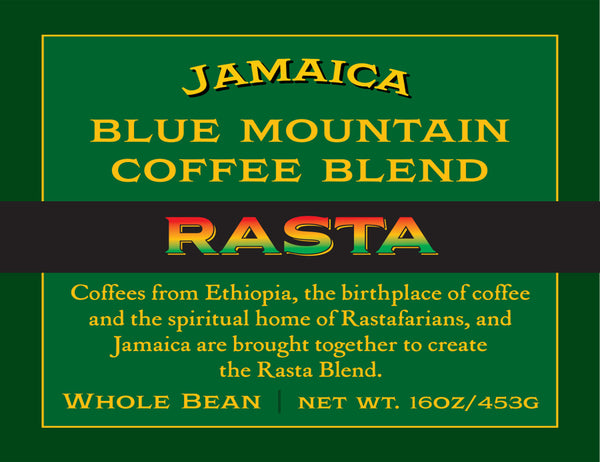 Rasta Coffee | Blue Mountain Coffee Blend | Reggie's Roast
